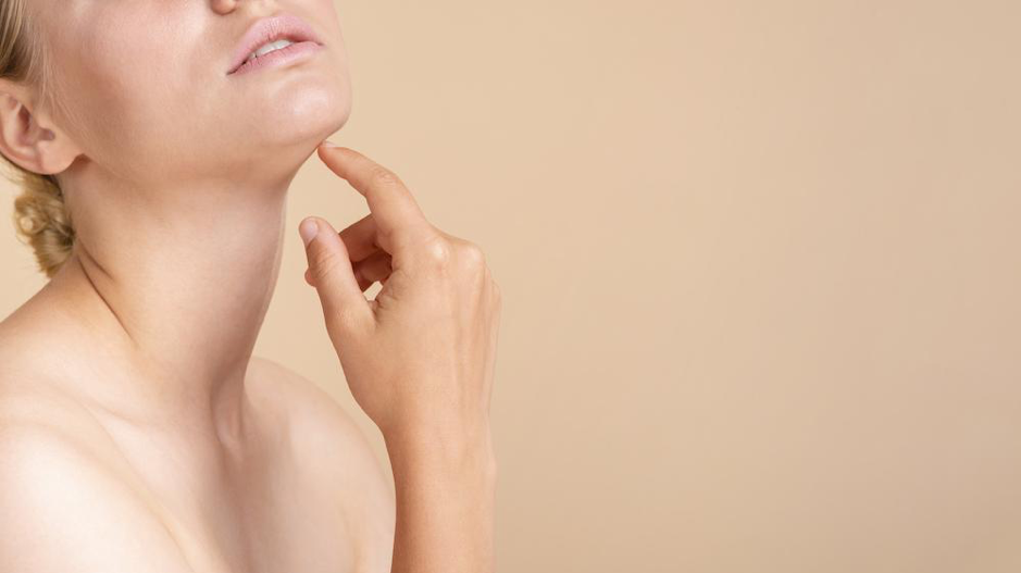 Why does fat accumulate under the chin?